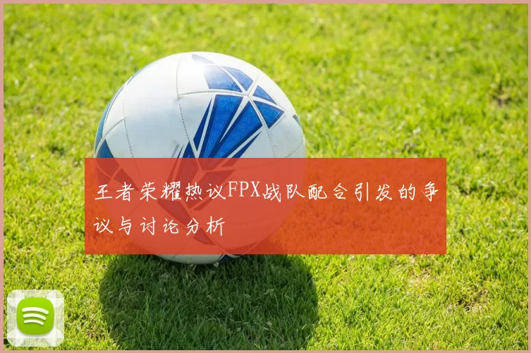 王者荣耀热议FPX战队配合引发的争议与讨论分析