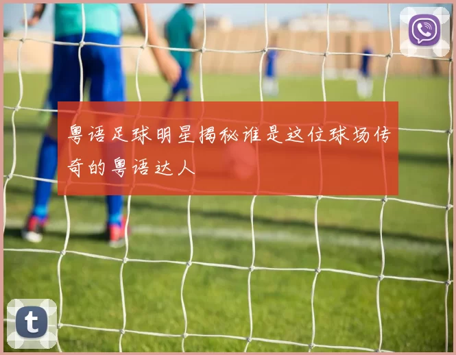 粤语足球明星揭秘谁是这位球场传奇的粤语达人